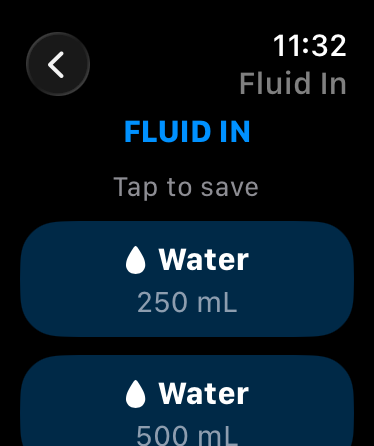 Fluid In on Watch